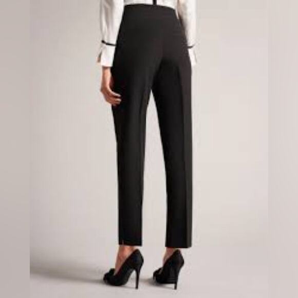 Ted Baker Black Slim Tailored Trousers Size 1 - Picture 3 of 12